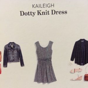 Stitch fix kaileigh dotty knit dress